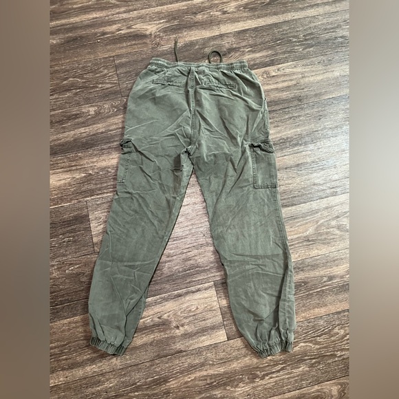 7 for all mankind cargo joggers army green women’s small - Picture 2 of 4
